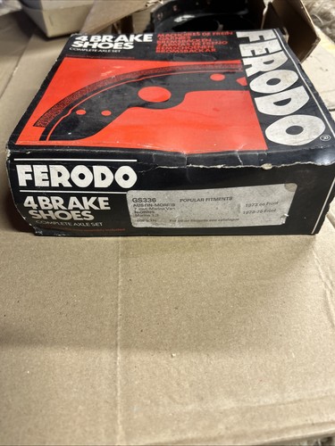 Ferodo set brake shoes - brake,