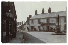 RP Garstang 11 Isaac Storey Shop & Royal Oak Hotel real photo postcard Lancs