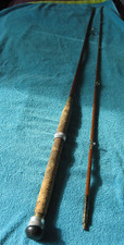 Fishing Rod, 7ft 9 in, Alex Martin, wood 2 piece, 1950s? vintage