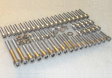 Suzuki GN125 GS125 DR200 SP200 Engine Covers & Cylinder Stainless Allen Bolt Kit