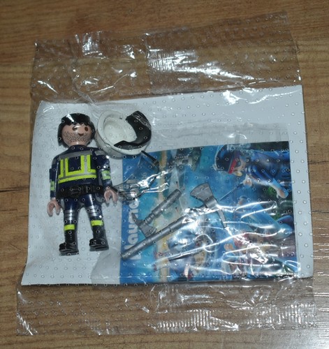 Playmobil figure firefighter - figure,