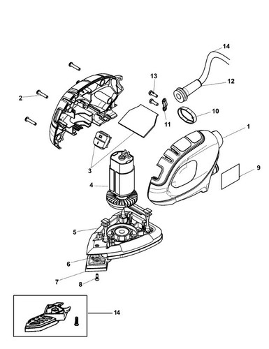 Black and decker plate - decker,