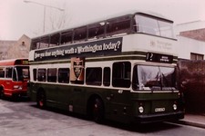 1993 Original Bus Coach Slide Nottingham City Transport MVO 417W Ref 7454