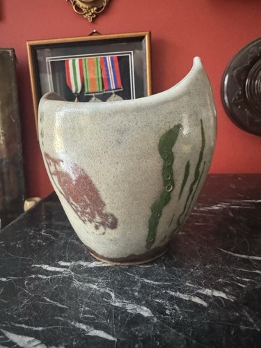 Unusual studio pottery bowl