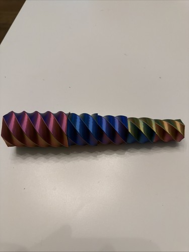 Rainbow printed spiral - 3d,