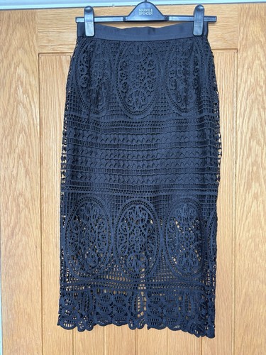 Coast black midi - black,