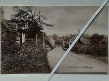 Essex. Goldhanger, Mill Lane. Vintage Postcard. Lithograph Photograph. 1907.