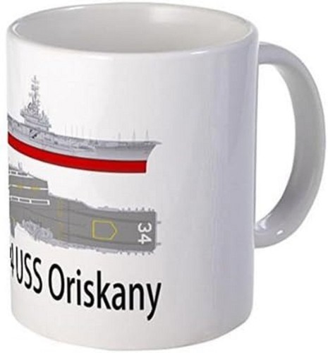 Uss oriskany cva - uss, mug
