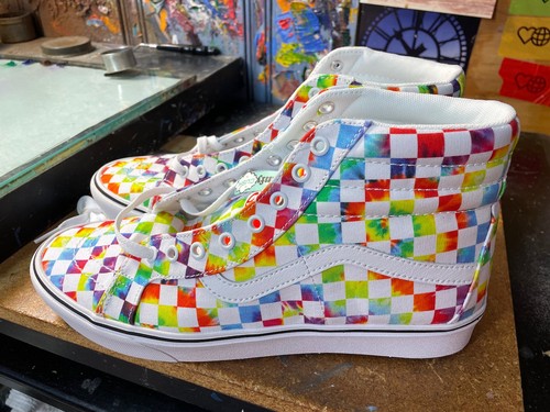 Vans comfycush sk8 tie - hi, dye
