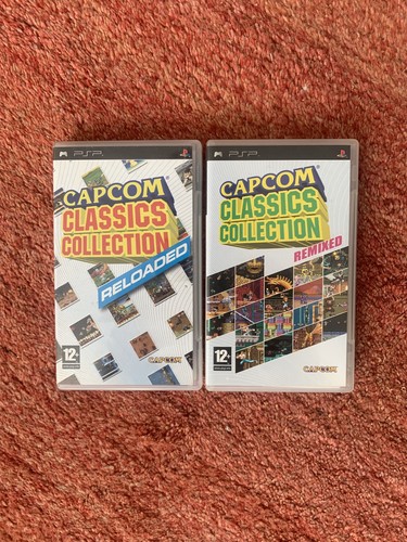 Capcom psp games classics - psp,