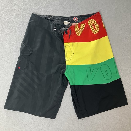 Volcom rasta boardshorts men - rasta, men's