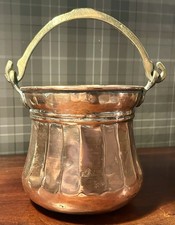 Antique Cooper Pot Planter