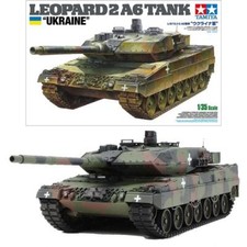 Tamiya 25207 Leopard 2 A6 Ukraine Ltd Edition Tank 1:35 Plastic Model Kit