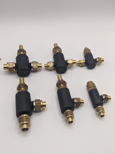 Live steam tender water valves - live,