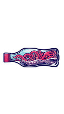 Octopus In A Bottle Sticker