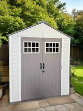 Heavy Duty Garden Shed - Strong, Long Lasting Balmoral Range in Cream/Beige!