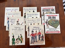 10 Osprey Books Napoleonic