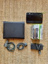 Xbox 360 Elite with 120GB HDD, 8 Games, Power and AV Cables
