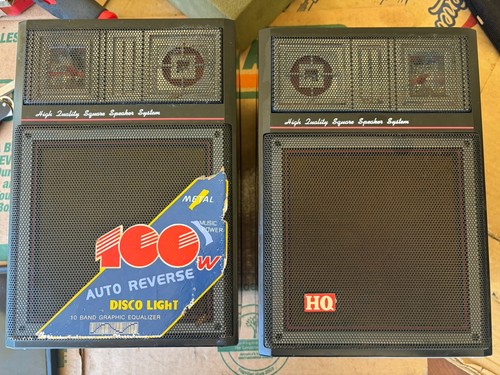 Vintage pair speaker - pair,