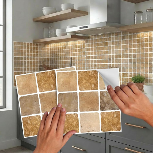 Peel and stick - peel, tile