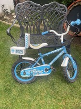 Kids Police Bike With Stabilisers Used With A Case At The Back