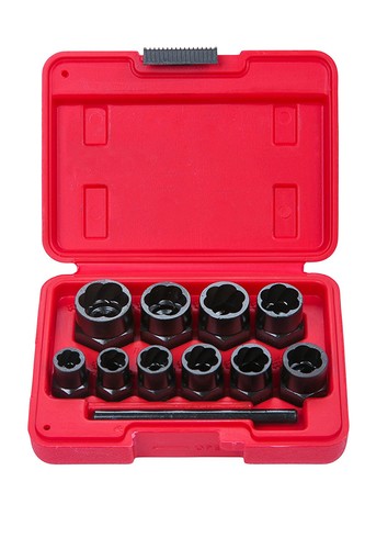 10pc grip twist sockets - 10pc,