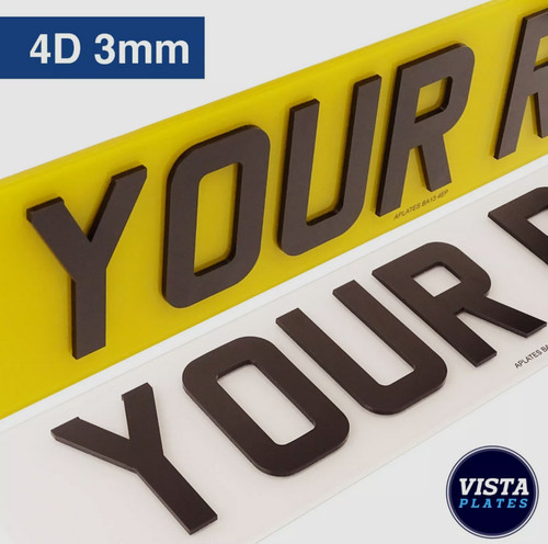 Premium quality number plates - quality,