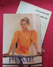 Passap/pfaff Model Booklet