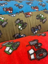 Farm Tractors Anti Pil Fleece