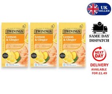 3 x Twinings Lemon & Ginger