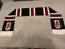 Fulham Bar Scarf With Club Crests 58” X 7”