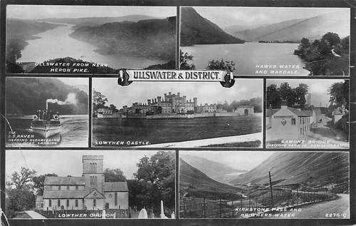 Family history postcard - family,