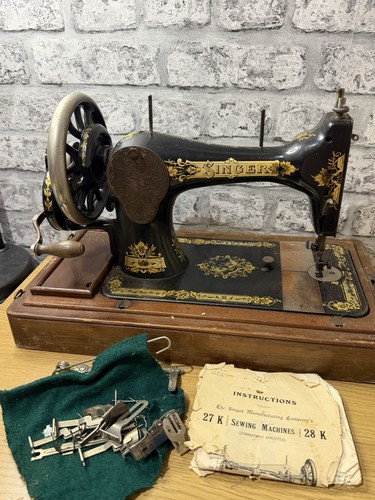 Antique 1906 singer - antique, hand