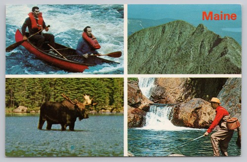Maine whitewater canoe - whitewater,