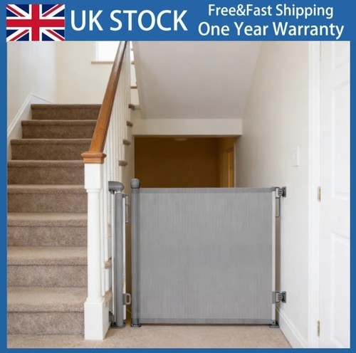 Retractable baby gate safety - gate,