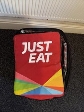 Just Eat Thermal Rucksack Backpack Large Bike Bag