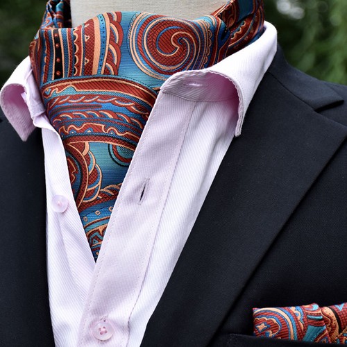 New men cravat hanky - new, men's