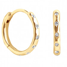 9ct Yellow Gold on Silver