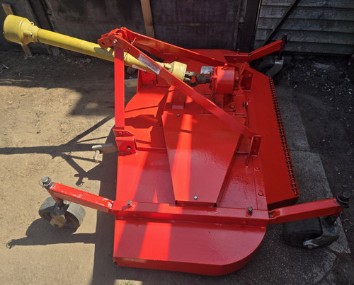 Finishing mower point hitch - mower,