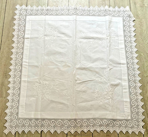 Vintage embroidered floral - vintage,