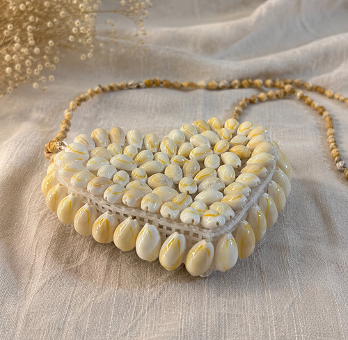 Handmade seashell heart - handmade,