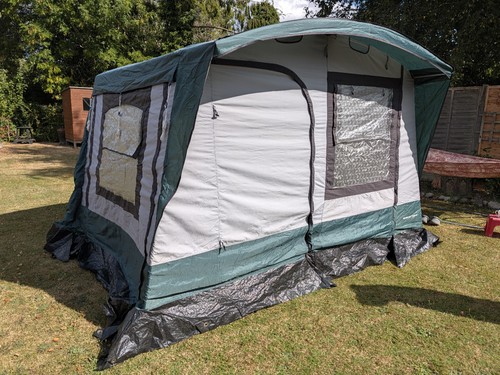 Retro camper awning - retro,