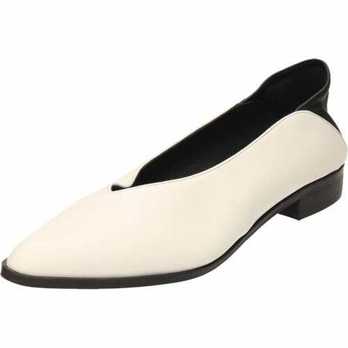Shellys london white - white, leather