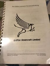Griffon Hovercraft Driver manual instructions how to drive driving ship boat 