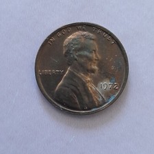1972 one cent American 1 USA