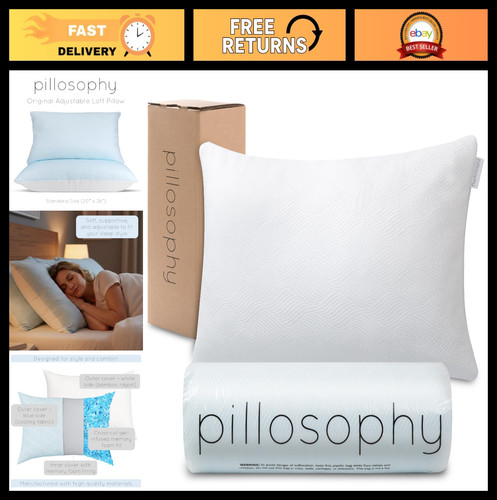 Adjustable loft pillow - loft,