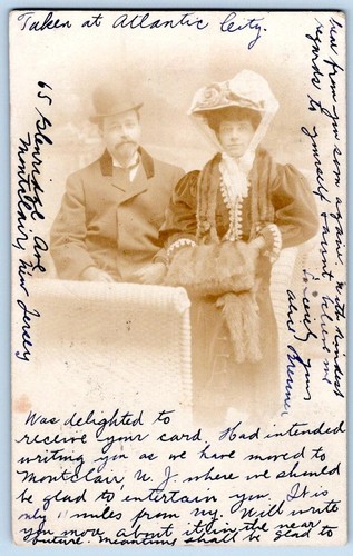 1907 rppc atlantic city - 1907,