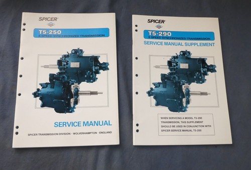 Spicer 250 service manual - spicer, t5-250
