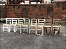 Mediterranean Rush Seat Bistro Dining Chair