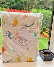 Dennis Dinosaur Kids Blackout Curtains – Pencil Pleat | John Lewis Little Home w